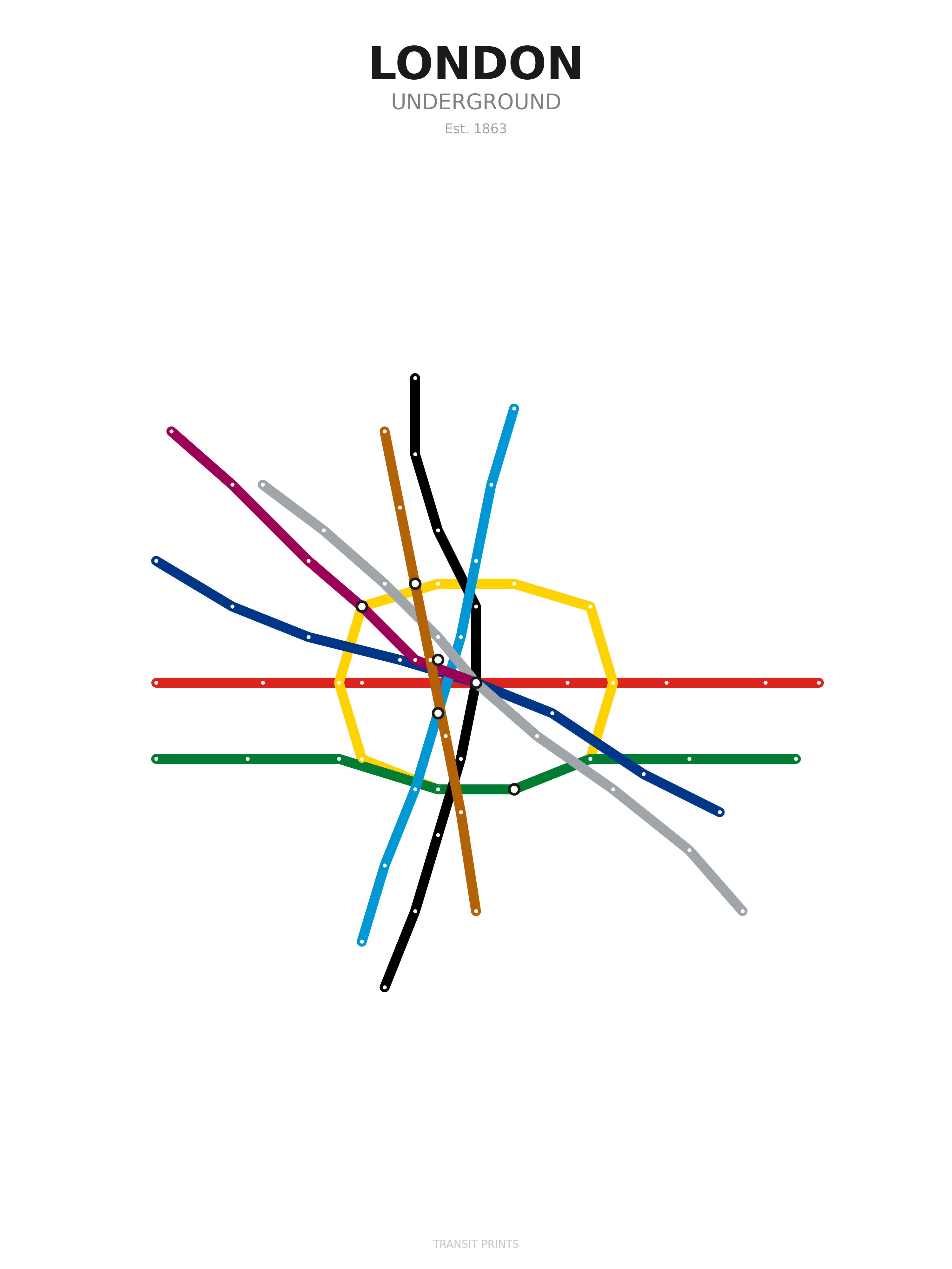 London Transit Map — Classic
